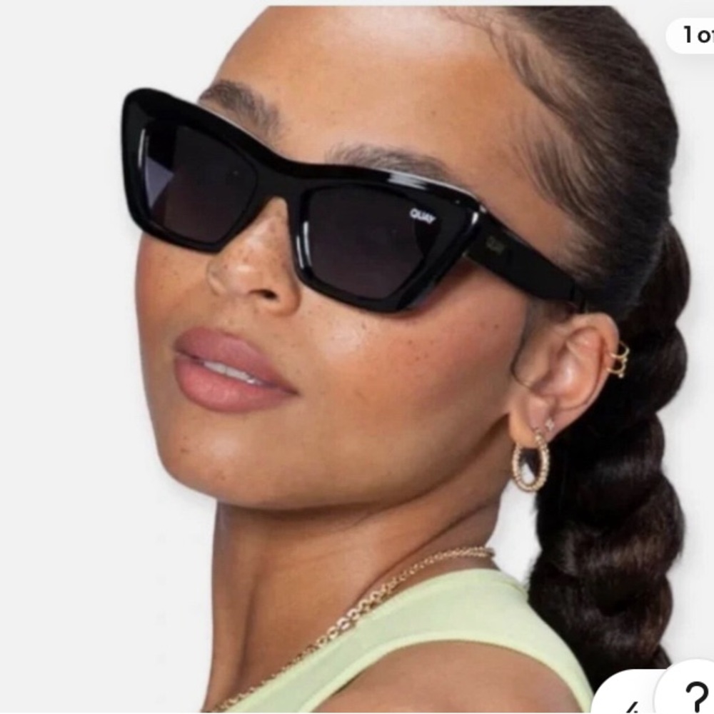 New without tags Quay Australialia cateye frames with polarized lenses